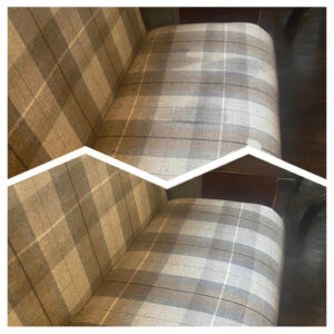 Pub bench upholstery cleaning - Karpet Kleen Services